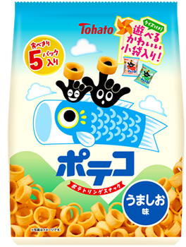 東ハト｜5Pポテコ うましお味